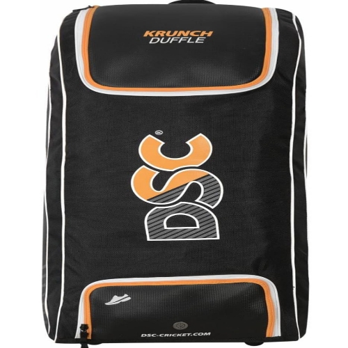 Krunch Duffle Cricket Kit Bag, Colour - Black/Orange