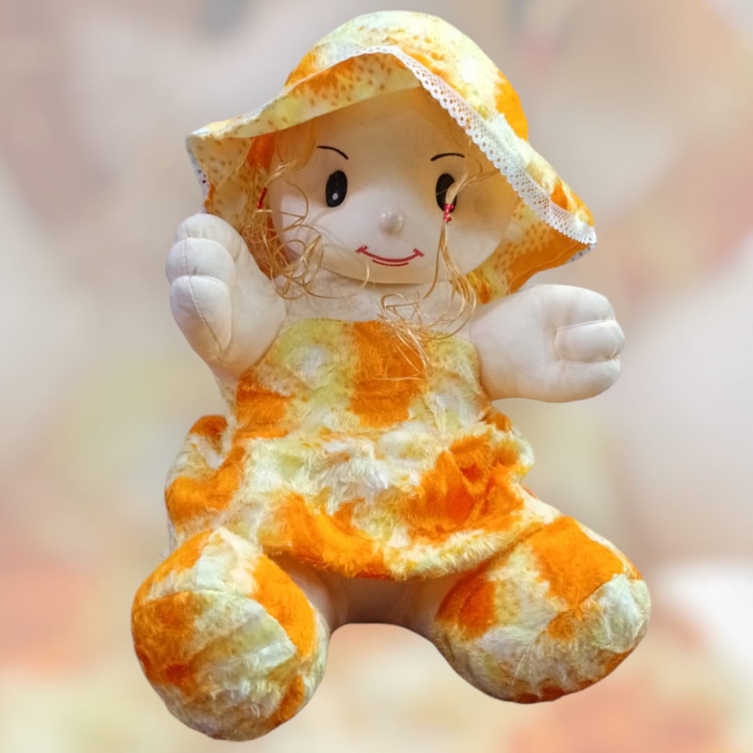 Title: "Sunny Squish: The Yellow One-Foot Soft Toy Stuffed Doll"