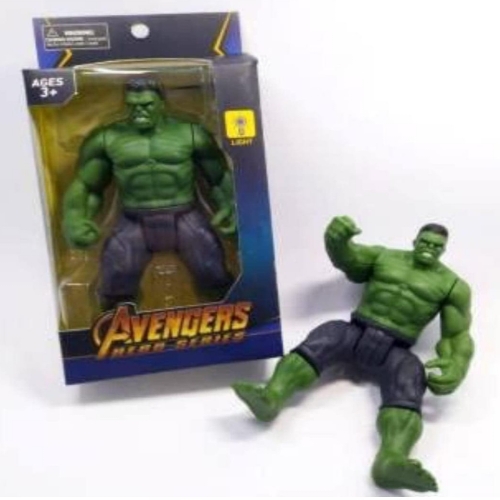 Unleash The Power of The Hulk with This 7-Inch Action Figure - Perfect for Marvel FansGet ready to unleash the power of the Hulk with this amazing 7-inch action figure! Marvel fans of all ages will love this intricately designed figure that captures the m
